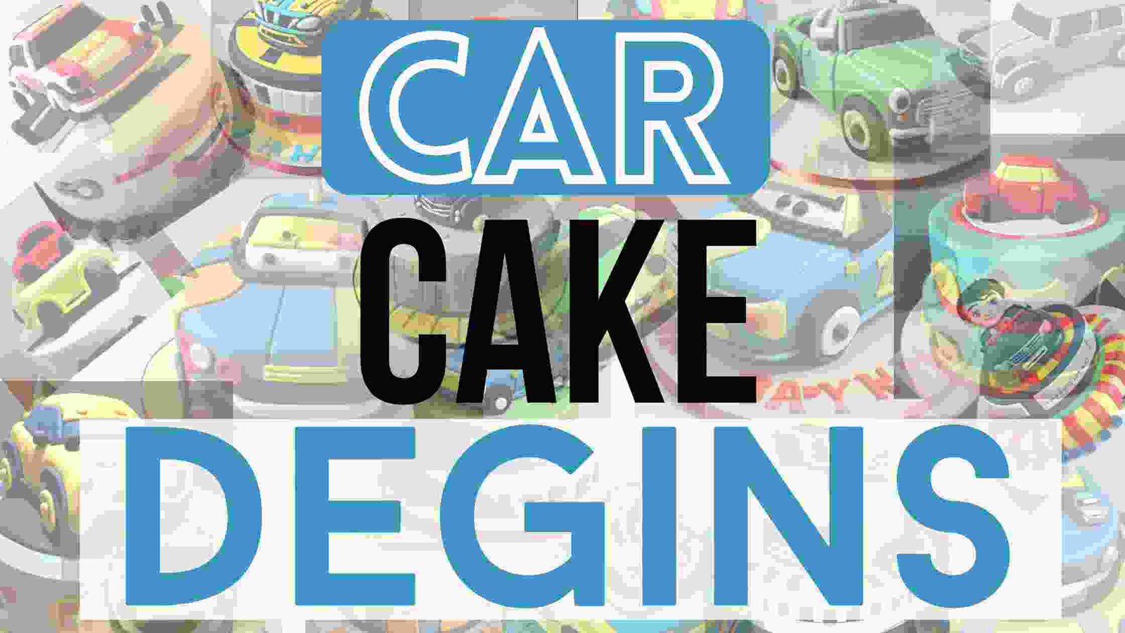 Car Cake Design for Baby Boy